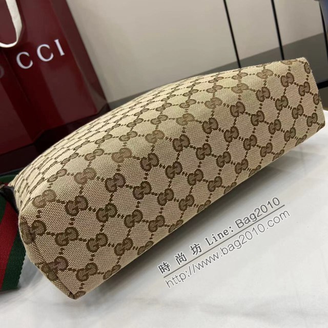 Gucci專櫃古馳最經典款男士單肩斜挎包 jh2950型號:  189751（小號）